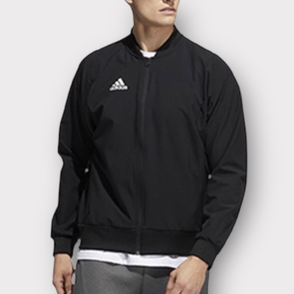 adidas Other - 🔰 Adidas Sideline Woven Bomber Jacket‼️ Size XXL 🖤